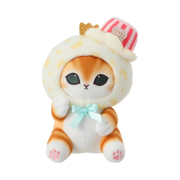 Peluche mofusand sentado amarillo