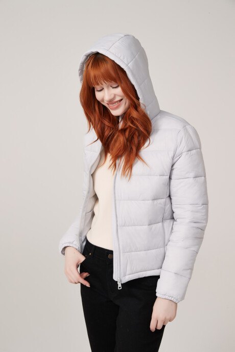 Campera Devito Gris Claro