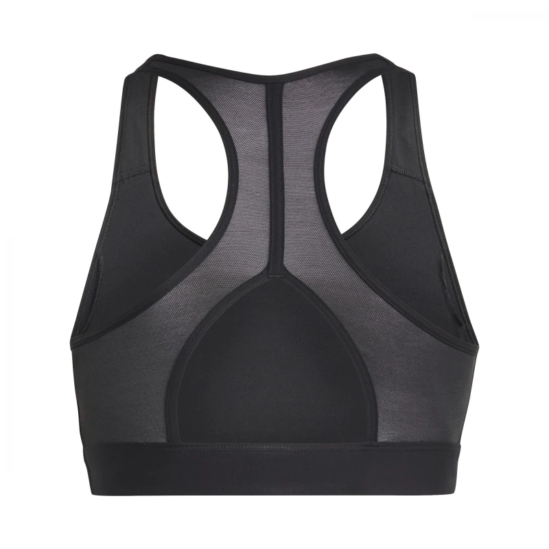 Top Powerreact Graphic de Mujer Negro