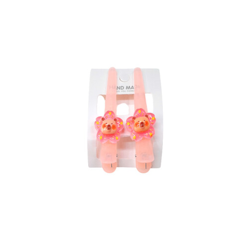Broche pinzas para el cabello capibara x2 unidades Broche Pinzas Para El Cabello Capibara X2 Unidades