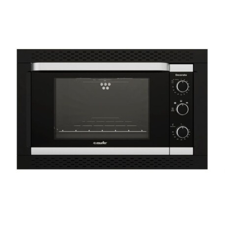 HORNO ELÉCTRICO DE EMPOTRAR DECORATO - NEGRO HORNO ELÉCTRICO DE EMPOTRAR DECORATO - NEGRO