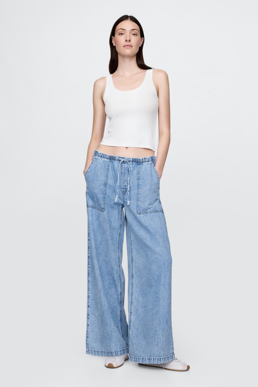 Jean Baggy Easy Mujer Light Indigo 1