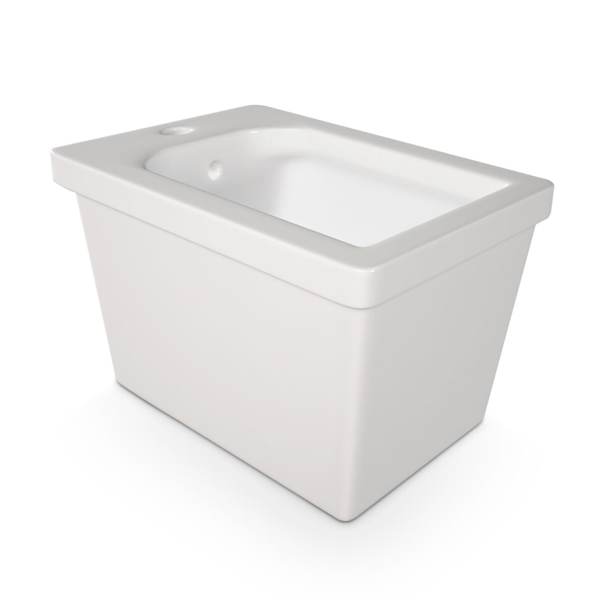 Sanitario Bidet Baikal Blanco Brillo Loza Para Baño 