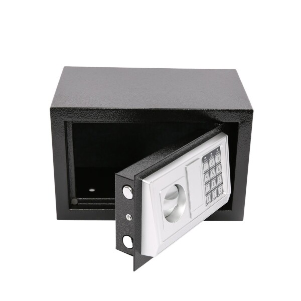 Caja Fuerte Cofre Seguridad Electrónico Llaves 31x20x20 Imback Color Negro Caja Fuerte Cofre Seguridad Electrónico Llaves 31x20x20 Imback Color Negro