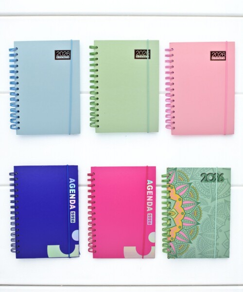 Agendas tamaño A5 - colores surtido - fantasia Agendas tamaño A5 - colores surtido - fantasia