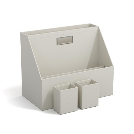 ORGANIZADOR ESCRITORIO PAPEL NATURAL-BEIGE HURRY