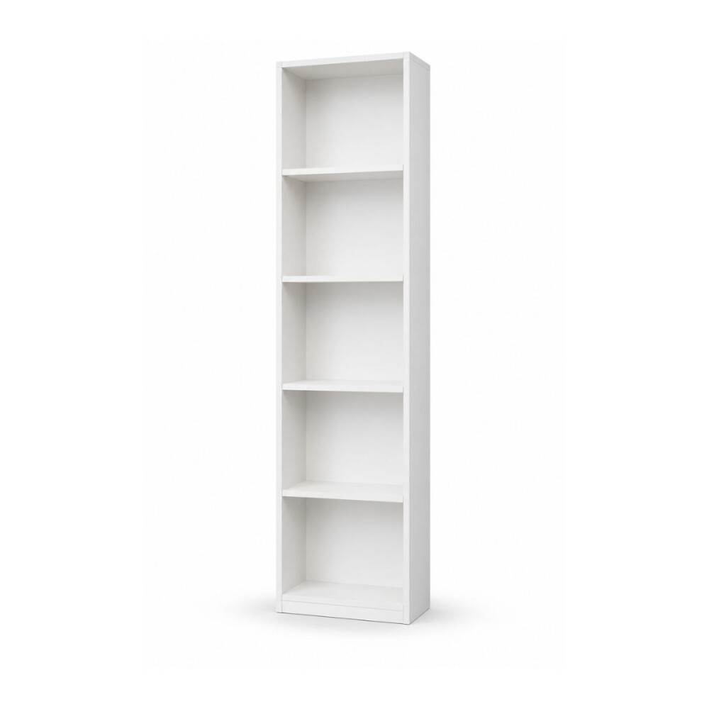 BIBLIOTECA 5 ESTANTES BLANCO