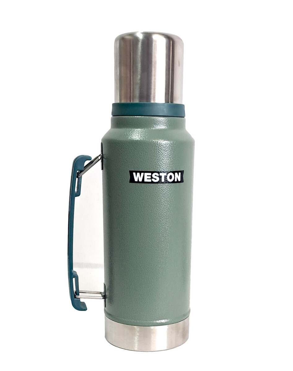 CAMPING - TERMO ACERO INOXIDABLE 1 LITRO WESTON 