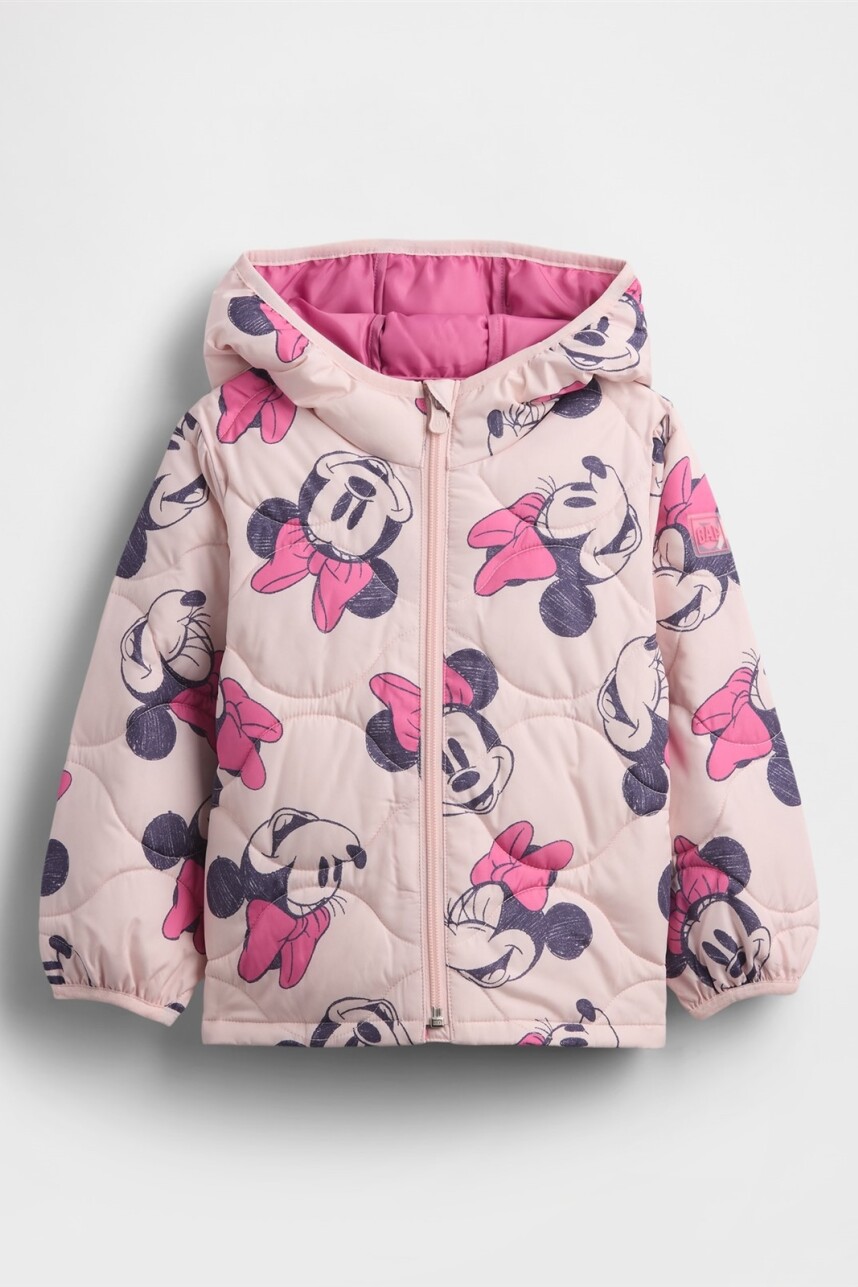 Campera Puffer Disney Toddler Niña Cherry Blossom