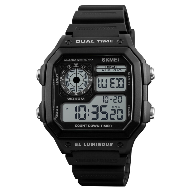 Reloj Skmei 1299BK color negro Reloj Skmei 1299bk Color Negro