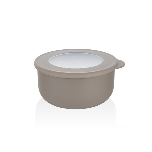 Vianda redonda con tapa silicona 250 ml QLUX IDEAS Vianda redonda con tapa silicona 250 ml QLUX IDEAS