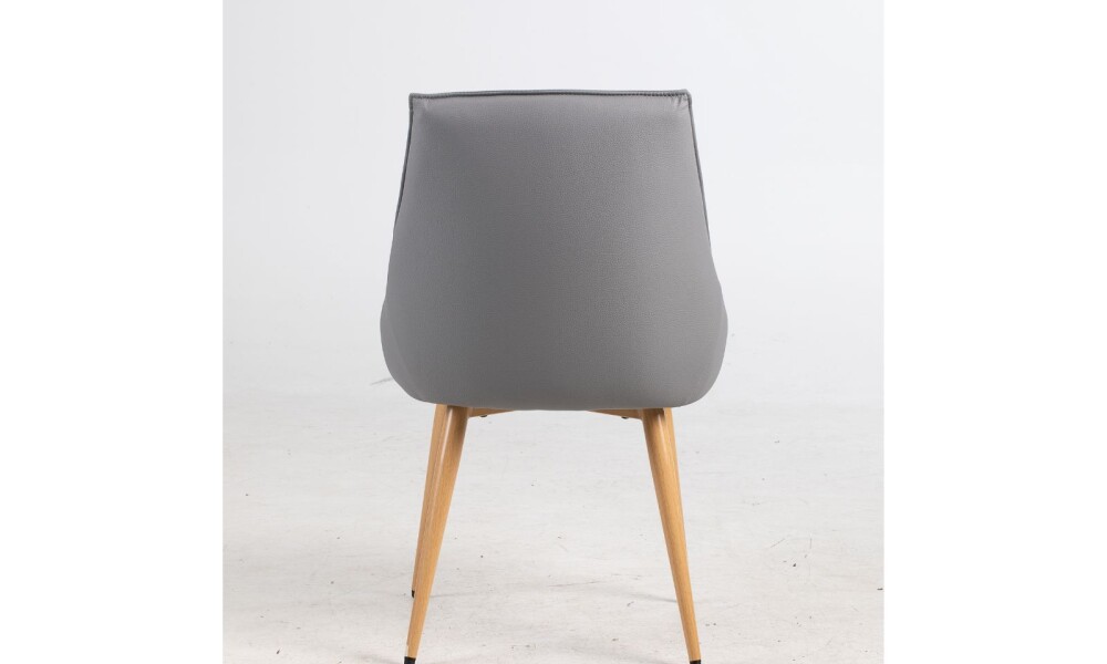 Silla BRUNA en PU Gris