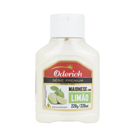 MAYONESA ODERICH 220G PREMIUM CON LIMÓN MAYONESA ODERICH 220G PREMIUM CON LIMÓN