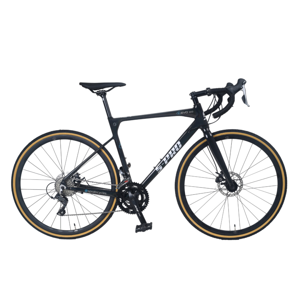 Bicicleta S-PRO talle L r700 EVO 2.0 540 mm - Gris 