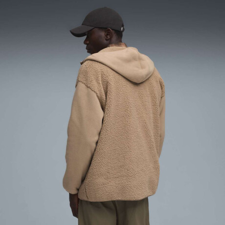 Campera Ess Elevated Relaxed Winterized Full-Zip de Hombre Chocolate