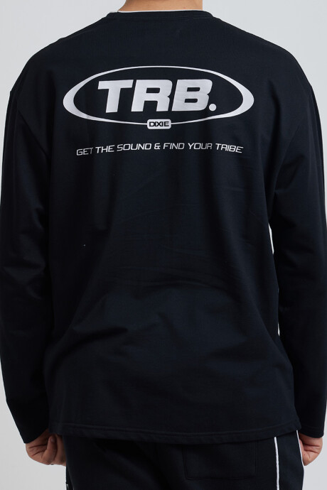 T-SHIRT M/L TRIBU DIXIE Negro