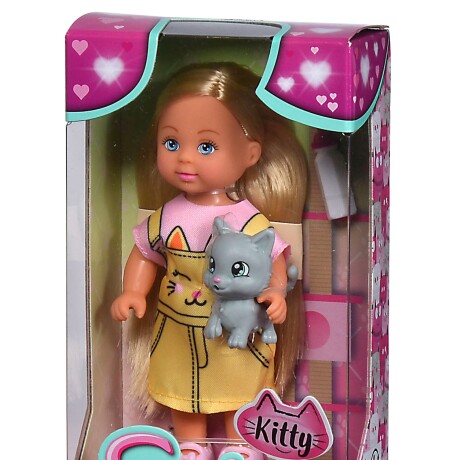 Set Muñeca Evi con Gatito 001