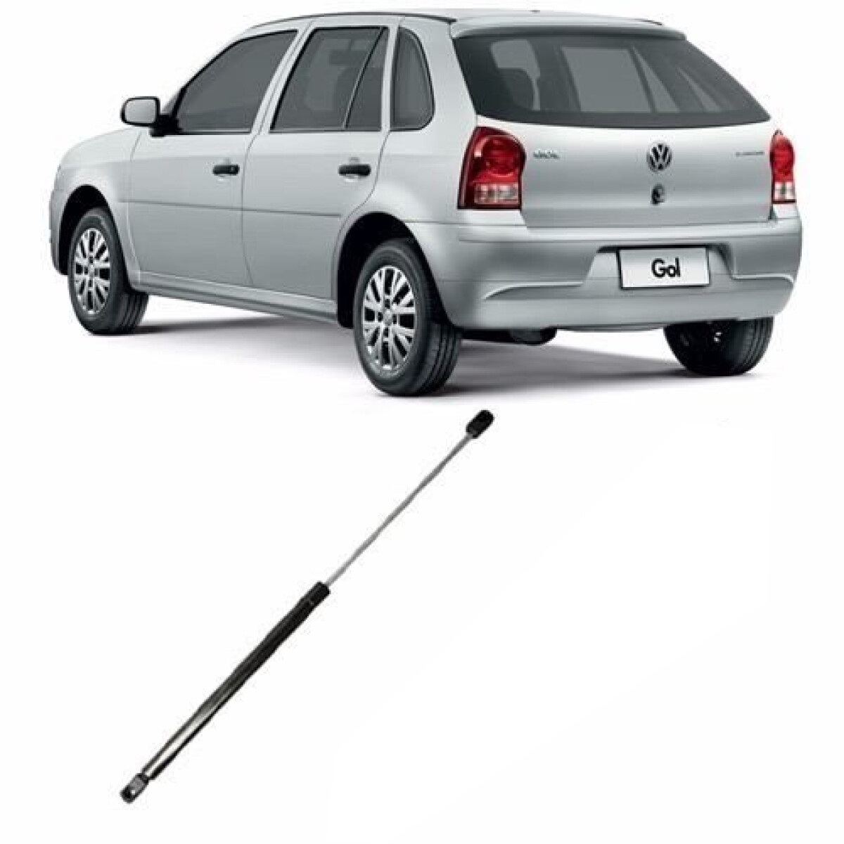 AMORTIGUADOR BAUL VOLKSWAGEN PORTON TRAS. GOL G4 2005-08 (377827550E) - 