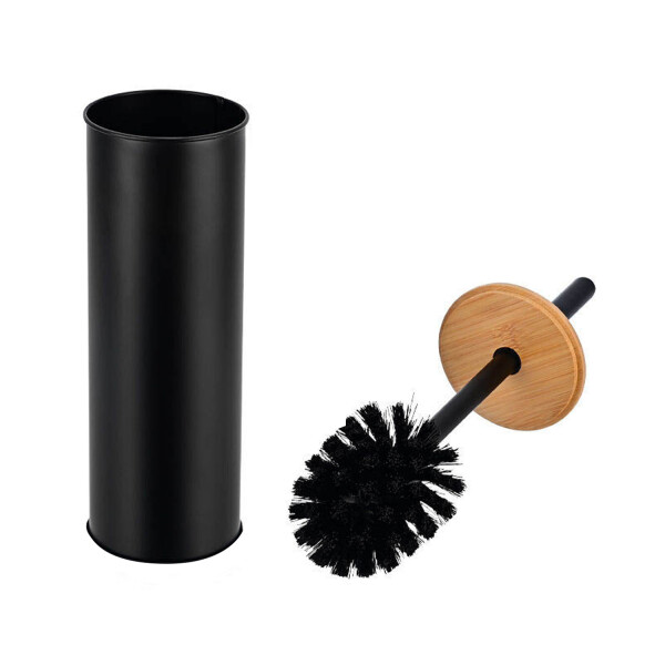 Escobilla Cepillo Inodoro Accesorio Baño Acero Inoxidable IMBACK Color Negro Escobilla Cepillo Inodoro Accesorio Baño Acero Inoxidable IMBACK Color Negro