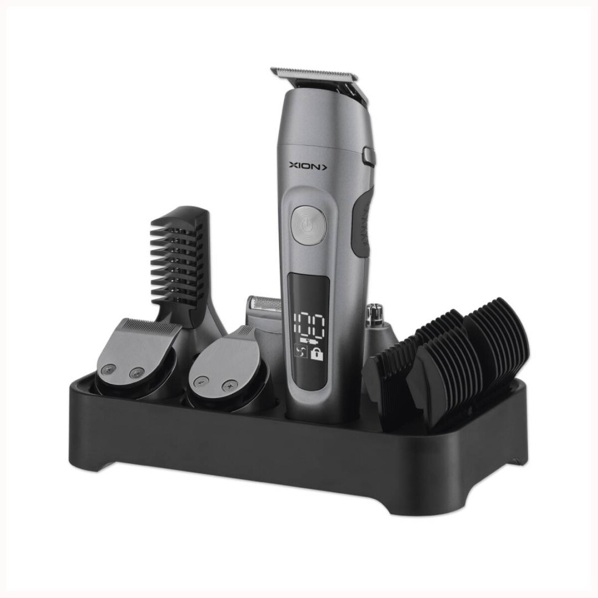 Cortadora de pelo y barba Xion 6 en 1 - Gris 