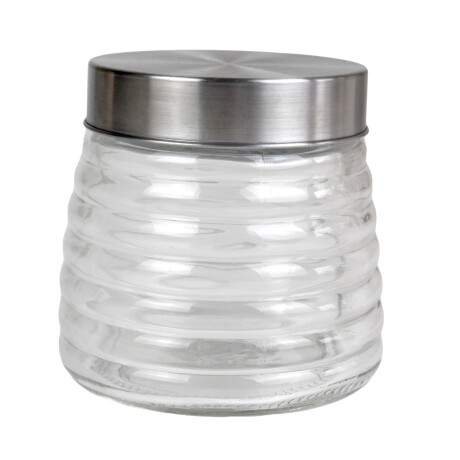 Frasco de vidrio con tapa rosca de metal 450ml Frasco de vidrio con tapa rosca de metal 450ml