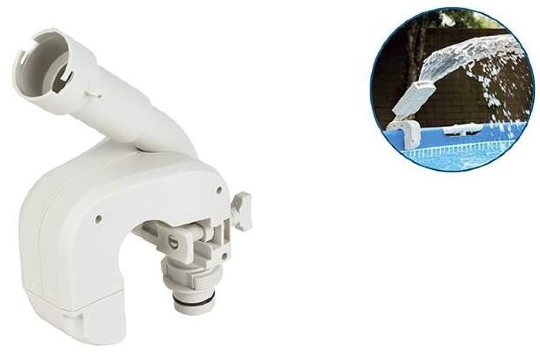 INTEX REPUESTO SOPORTE PULVERIZADOR C/TORNILLOS FUENTE 28089 