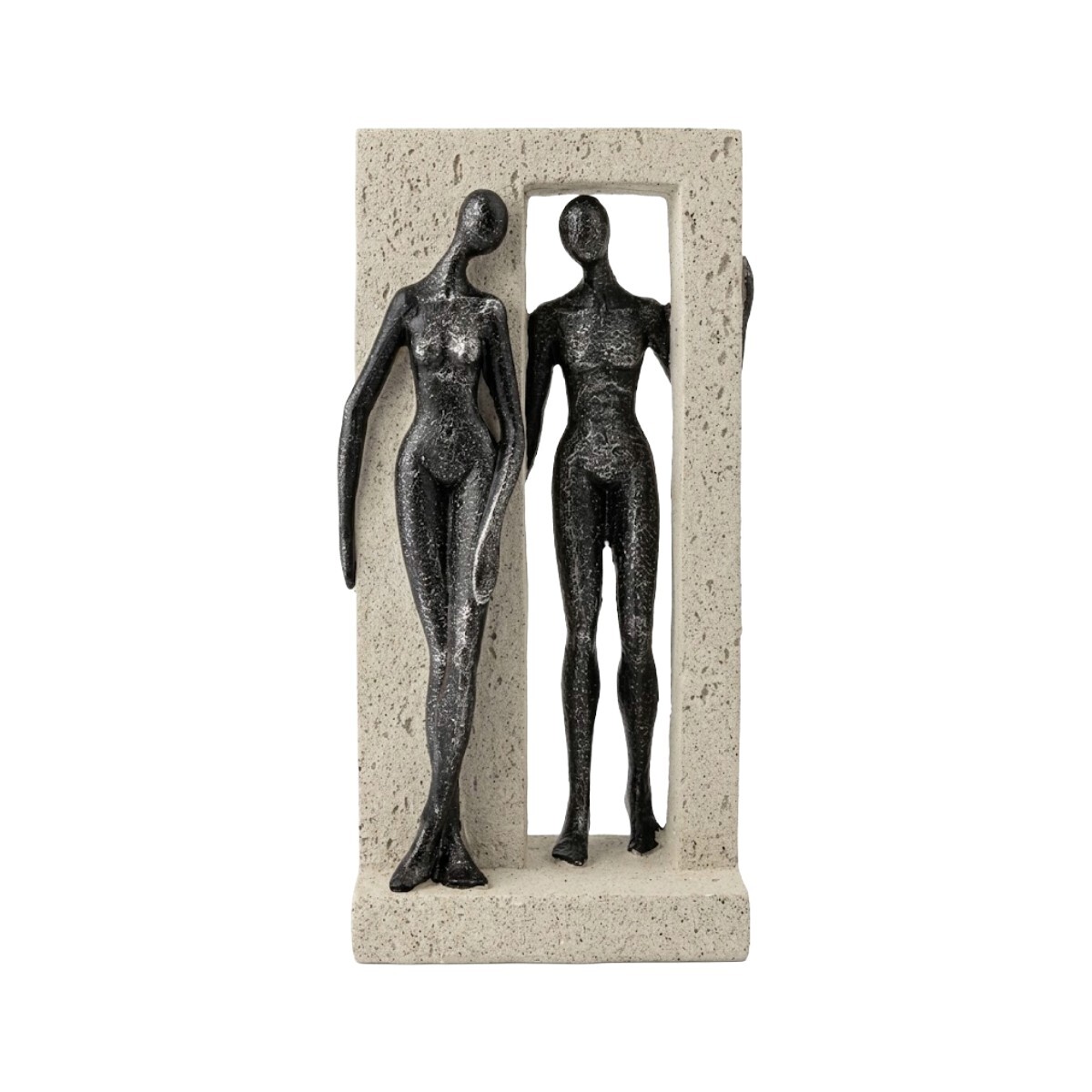 FIG CERAMICA PERSONAS PLATA 13X26CM 