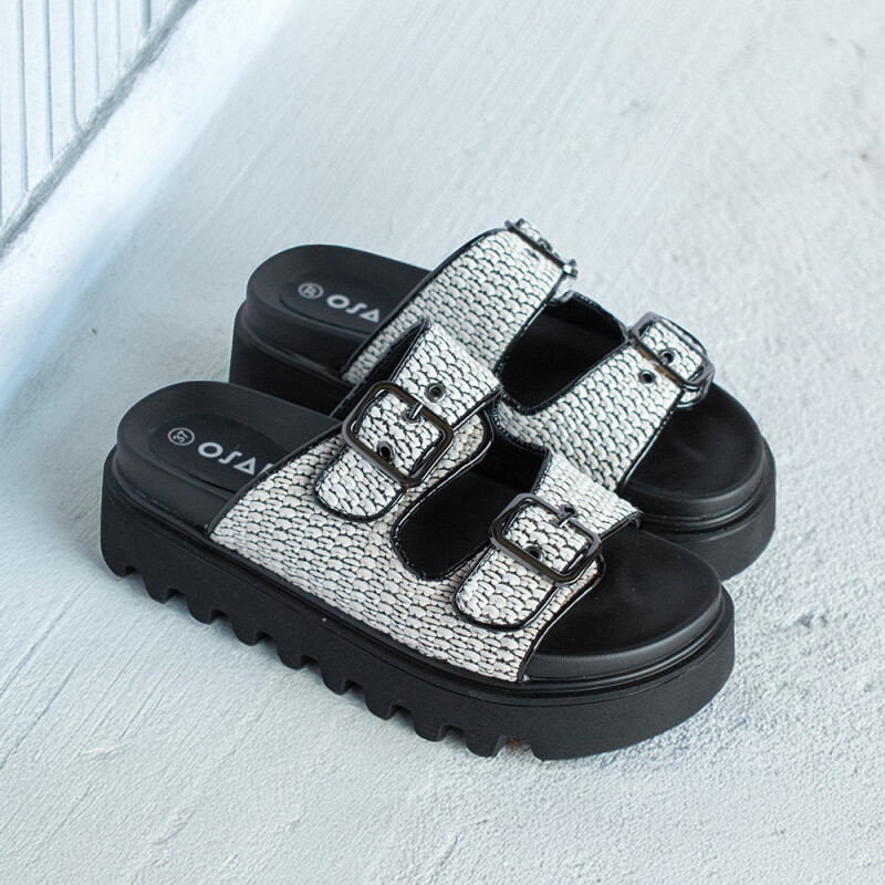 Sandalia de dama Osada BLACK