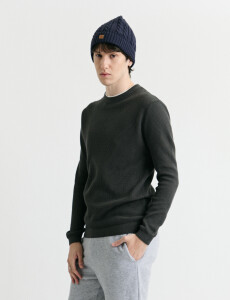 470169 SWEATER FERAUD Gris Oscuro