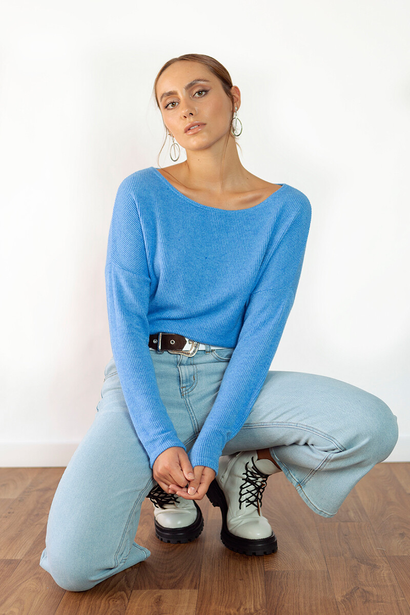 Sweater Alice - Azul 