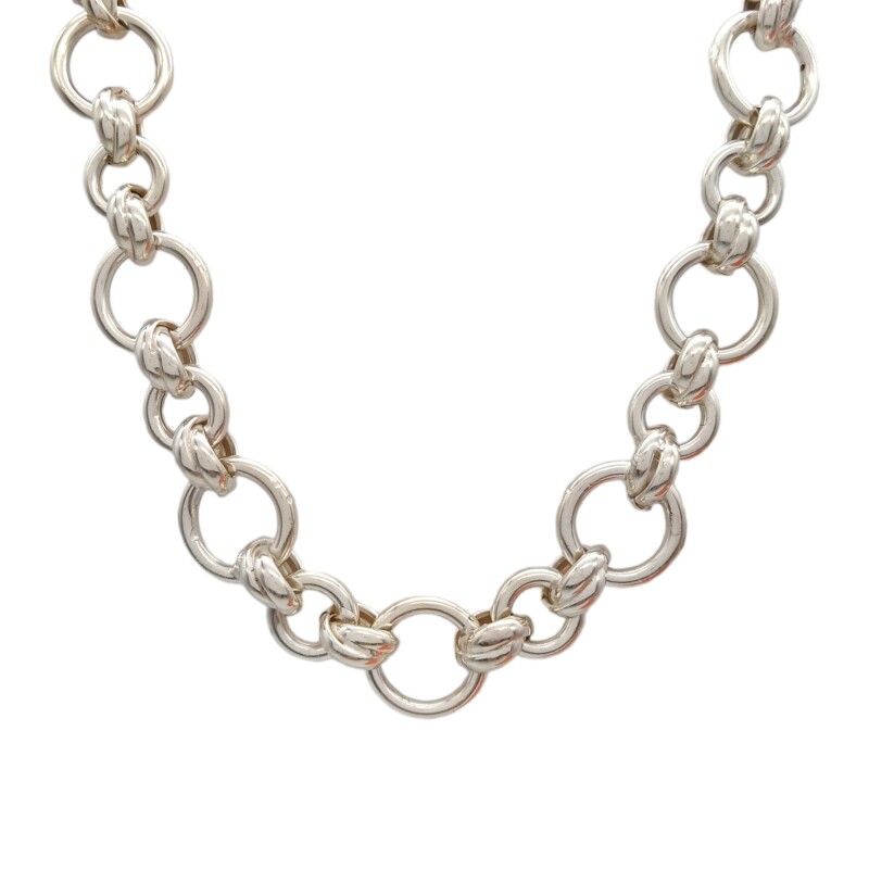 Cadena Rolo-Plata y Oro-Sin piedra-CD5032 sinpiedra