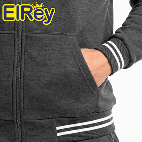 Conjunto Deportivo Uzspace Pantalón Campera Hombre Gris