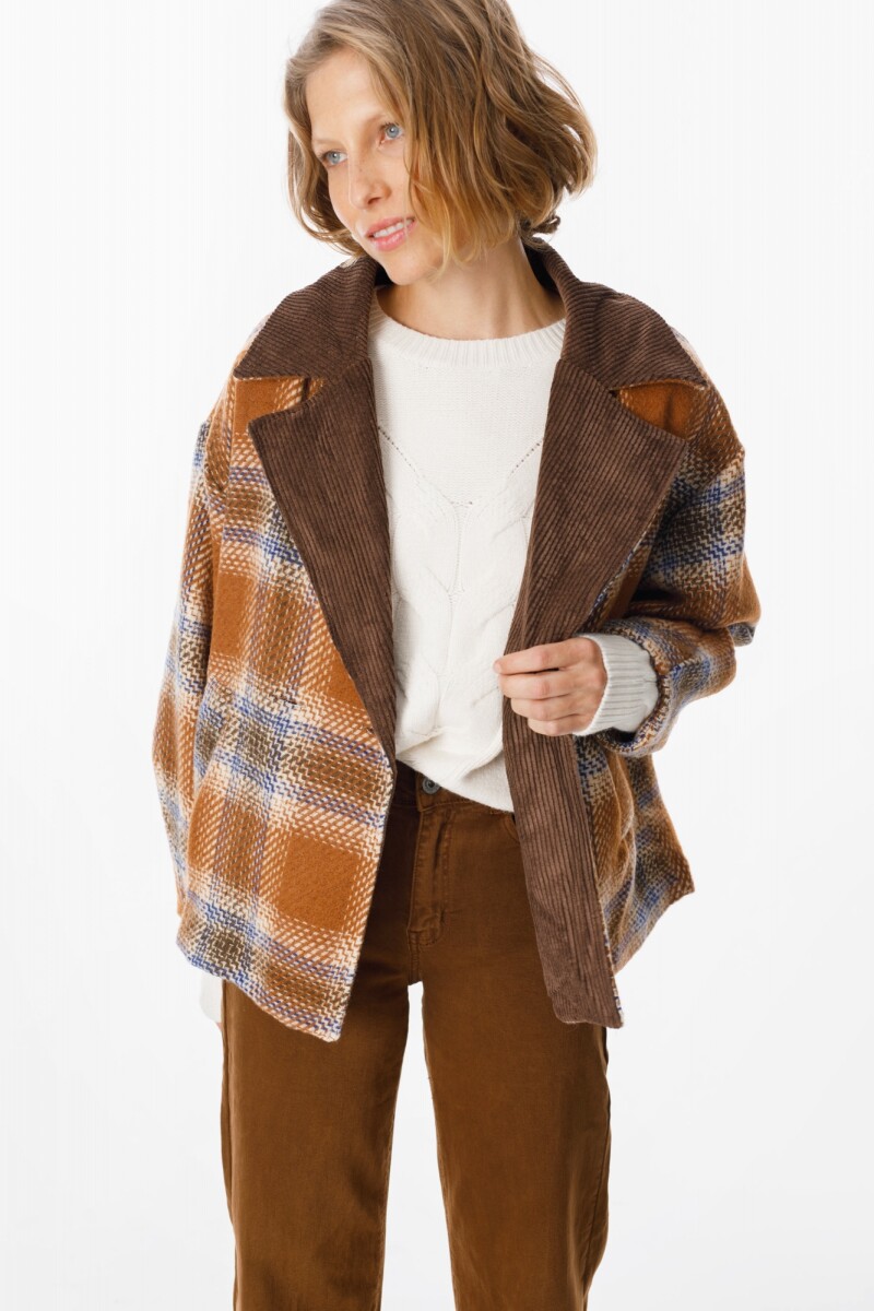 Blazer Craft Cuadrille Naranja