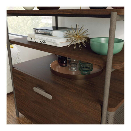 Mesa de Arrime 2 estantes Sauder Linea Radial