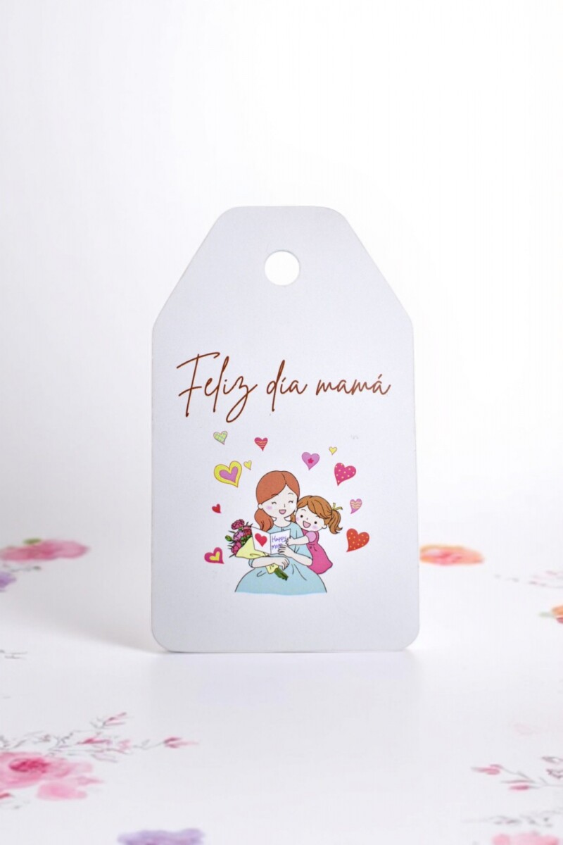 Tag colgante día de la madre - DISEÑO 17 