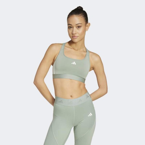 Top Adidas Training Powerreact Hyperglam Verde