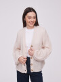 Cardigan Depos Crudo / Natural