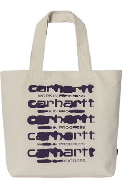 Canvas Graphic Tote Large Marfil