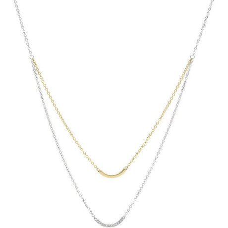 Collar Fossil Acero Combinado 0