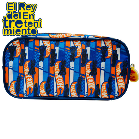 Cartuchera Hot Wheels Original Doble Cierre Escolar 1