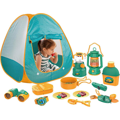 Juego Carpa Infantil De Camping 19pcs Cpg007002