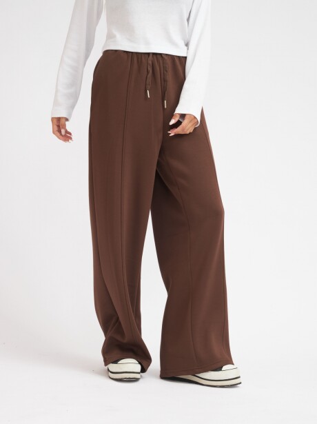 JOGGER FLORA MARRÓN