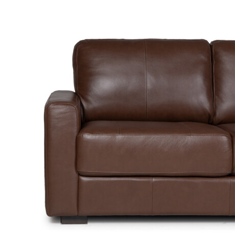 Rinconera Como - Cuero Básico - 2 + Chaise derecho New Brown