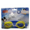 Lentes Disney Antiparras Mickey c/Tapones Amarillo