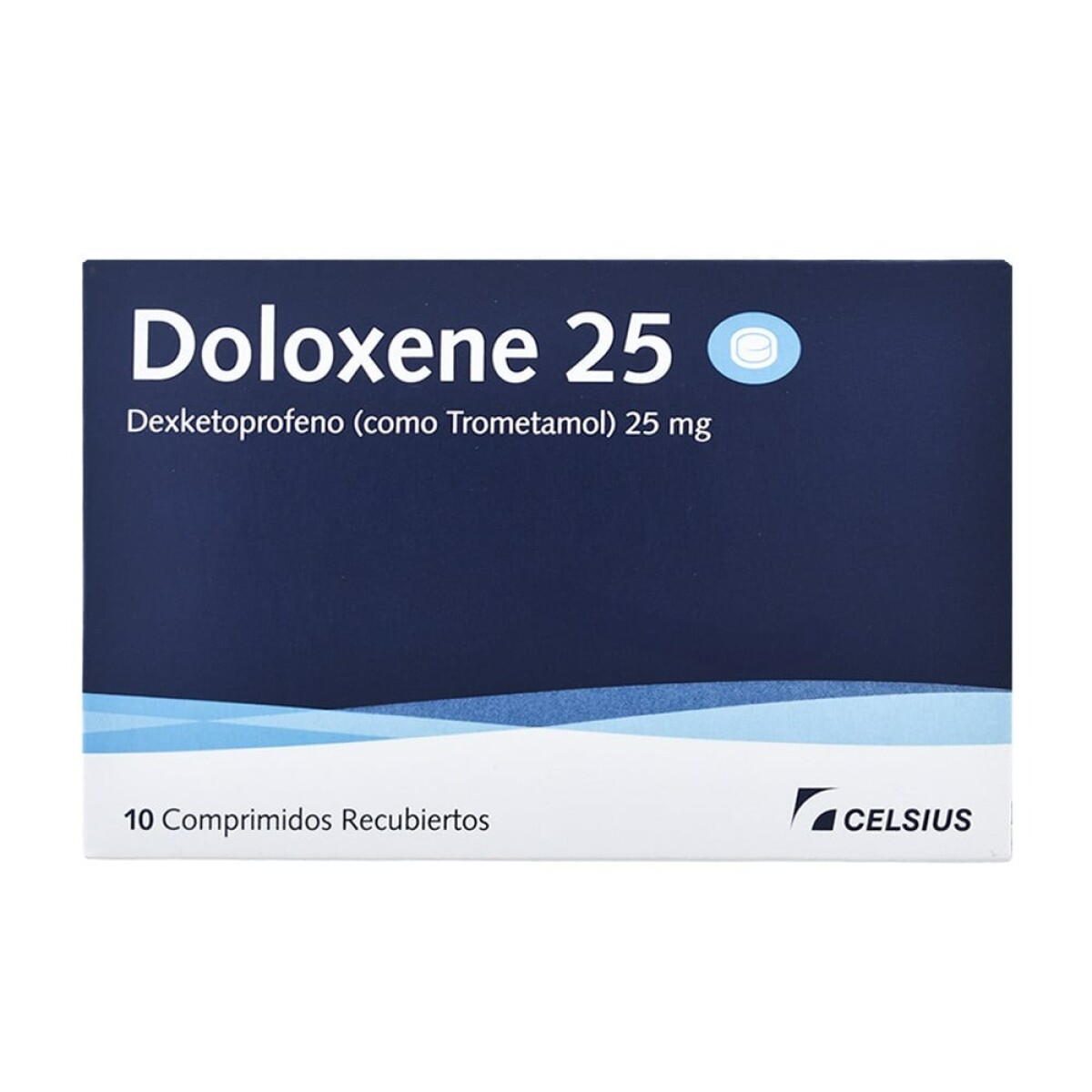 Doloxene 25mg X10 Comprimidos Analgésico Anti-Inflamatorio 