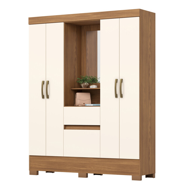 ROPERO 4 PUERTAS 2 CAJONES GUARDARROPA ARMARIO PLACARD CLOSET ROPERO 4 PUERTAS 2 CAJONES GUARDARROPA ARMARIO PLACARD CLOSET