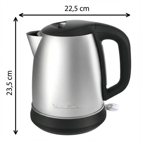 Jarra Electrica Moulinex de Acero Inoxidable | 1.7 Litros | Filtro anti-impurezas | Indicador de nivel de agua Jarra Electrica Moulinex de Acero Inoxidable | 1.7 Litros | Filtro anti-impurezas | Indicador de nivel de agua