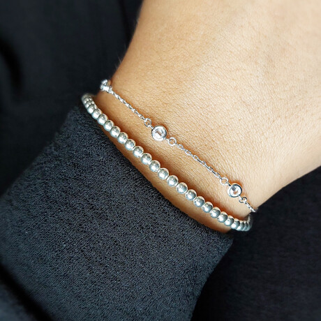 Pulsera DALIA en Plata 925 con Zirconia cúbica cristal
