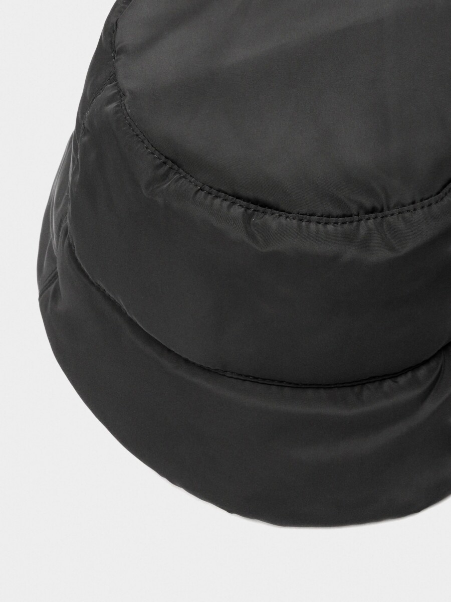 Sombrero Bucket De Nylon negro