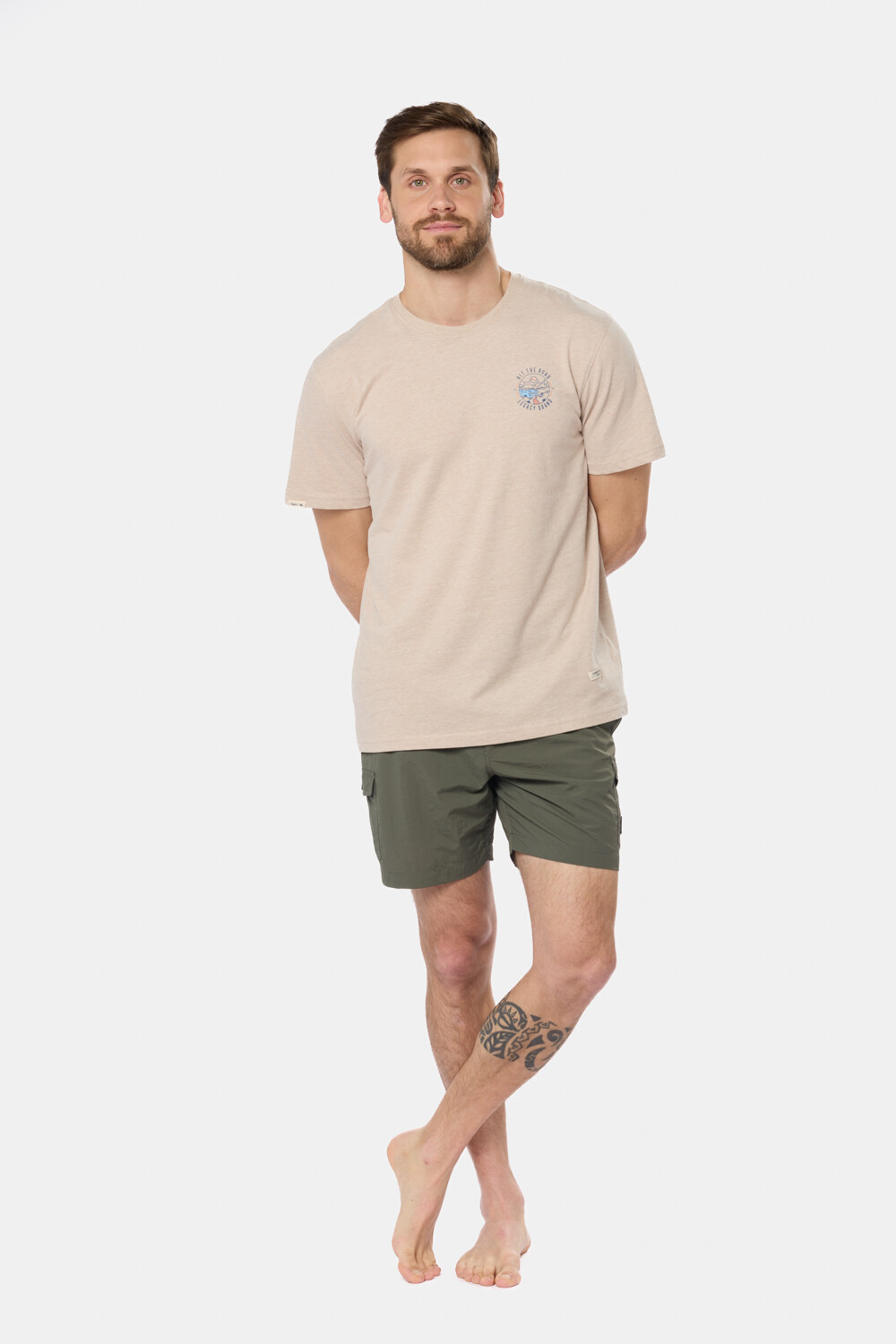 SHORT DE BAÑO CARGO Verde